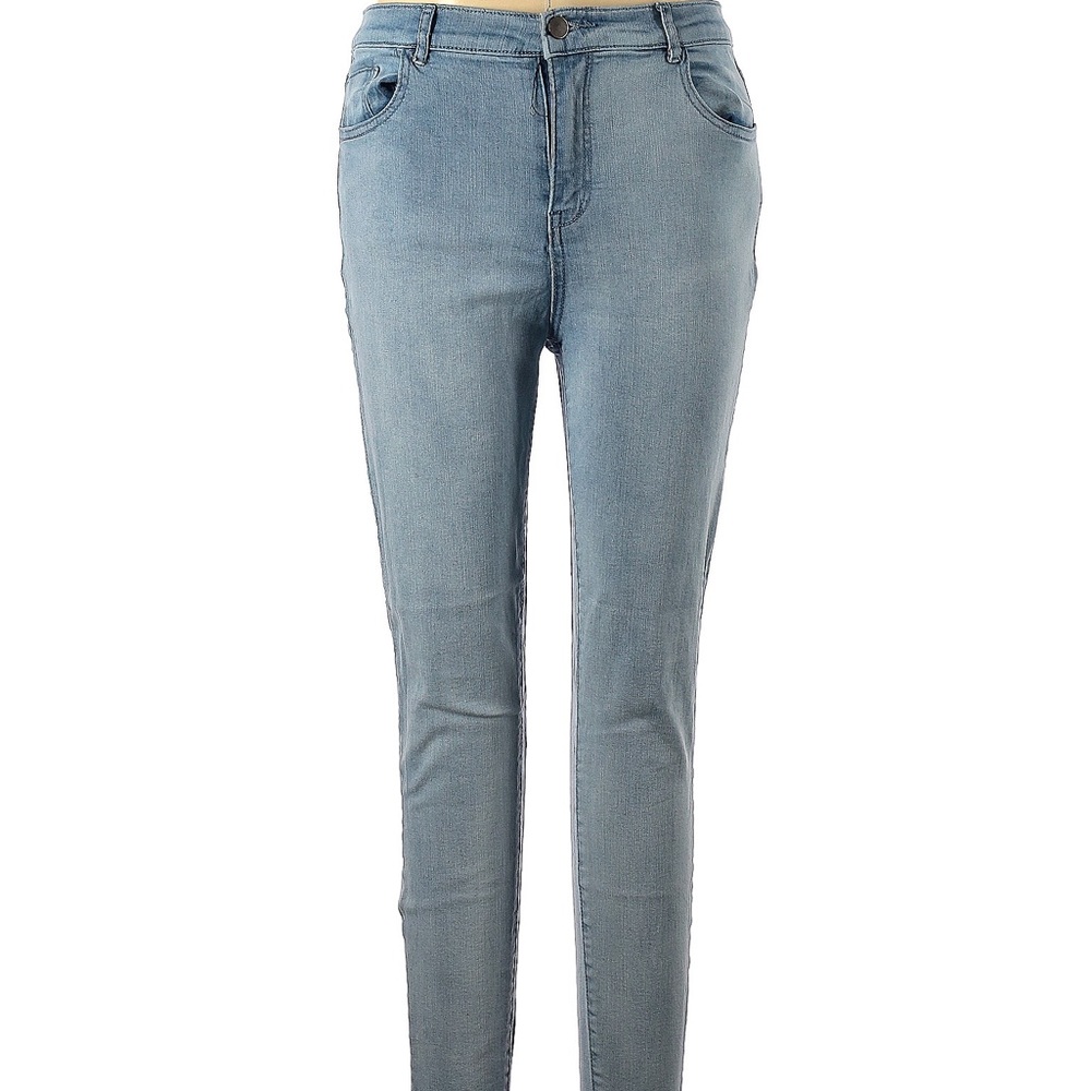 Find Blue Skinny Leg Jeans 32